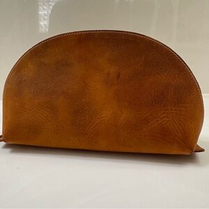Galen Leather Crazy Horse Brown Leather Lunar Case Bag